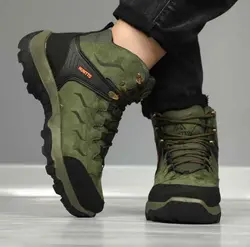 کفش کوهنوردی ساقدار هومتو سبز - فطرس اسپرت