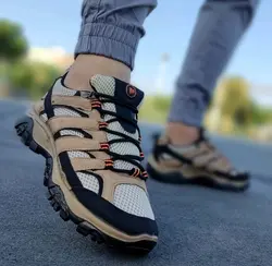 کفش کتونی مدل مرل رنگ کرمی - فطرس اسپرت