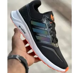 کفش کتونی طرح آدیداس مدل پاندول رنگ مشکی - فطرس اسپرت