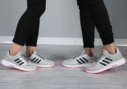 کفش کتونی طرح آدیداس مدل پاندول رنگ طوسی - فطرس اسپرت