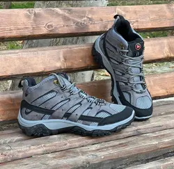 کفش کتونی مدل مرل ساقدار رنگ طوسی - فطرس اسپرت