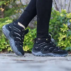 کفش کتونی مدل مرل ساقدار رنگ مشکی - فطرس اسپرت