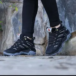 کفش کتونی مدل مرل ساقدار رنگ مشکی - فطرس اسپرت