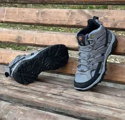 کفش کتونی مدل مرل ساقدار رنگ کرمی - فطرس اسپرت