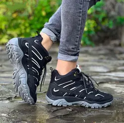 کفش کتونی مدل مرل ساقدار رنگ کرمی - فطرس اسپرت