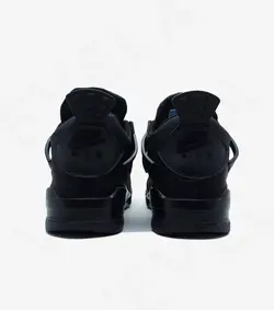 کفش کتونی طرح جردن 4 رنگ مشکی تمام - فطرس اسپرت