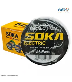 چسب برق 10 یارد 6 عددی آمل سوکا SOKA
