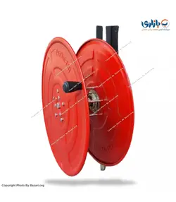 قرقره شیلنگ جمع کن 50 متری بلبرینگ دار سایز 