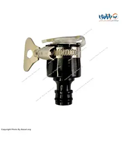 آب پاش شیلنگ کارواش برنجی کوپلینگی بست دار