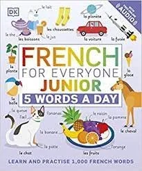 خرید فرانسوی برای همه نوجوانان، 5 کلمه در روز فرنچ فور اوری وان جونیور French for Everyone Junior, 5 Words a Day