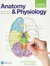 خرید کتاب آناتومی اند فیزیولوژی کالرینگ ورک بوک Anatomy and Physiology Coloring Workbook : A Complete Study Guide