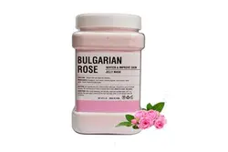 ماسک پودری هیدروژلی گل رز روشن کننده و شفاف کننده پوست (