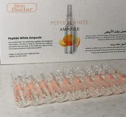 پک 10عددی ویال مالشی ضد لک پوست پپتید نارنگی (