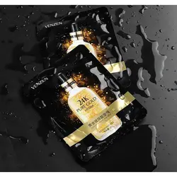 ماسک ورقه ای سرم طلا جوانساز صورت (