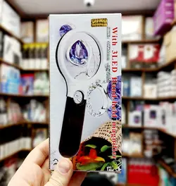 ذره بین دو عدسی چراغدار با [6902AB]