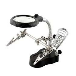 گیره مونتاژ ذره بین دار با پایه چراغدار اصلی [TE-801]