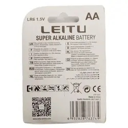 باتری قلمی لیتو LEITU مدل Super Alkaline بسته 4 عددی