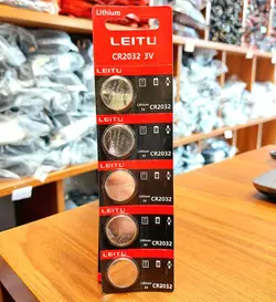 باتری سکه ای CR2032 لیتو LEITU
