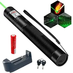 لیزر پوینتر اصلی با شارژر باتری مدل [YL-303] با باتری 6800 میلی آمپر