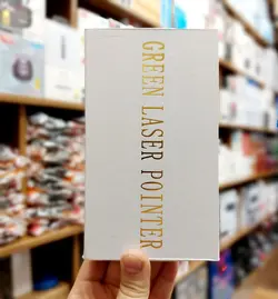 لیزر پوینتر اصلی با شارژر باتری مدل [YL-303] با باتری 6800 میلی آمپر