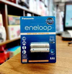 باتری نیم قلم شارژی پاناسونیک ژاپنی| eneloop BK-4MCCE