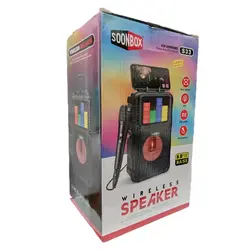 اسپیکر بلوتوثی پرتابل سون باکس| SOONBOX S33