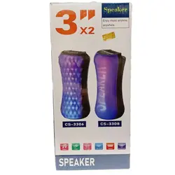 اسپیکر بلوتوثی قابل حمل شیشه ای  CS-3306