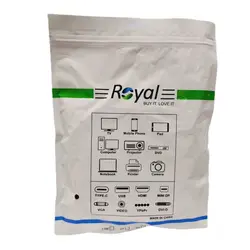 کابل HDMI کیفیت 4K ورژن 2.0 رویال 1.5متر  [ROYAL]