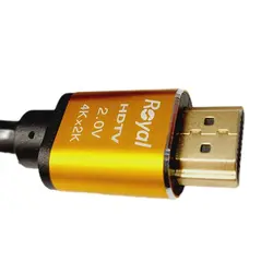 کابل HDMI کیفیت 4K ورژن 2.0 رویال 1.5متر  [ROYAL]