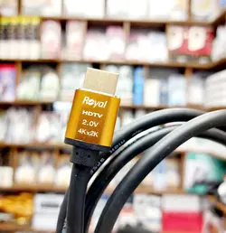 کابل HDMI کیفیت 4K ورژن 2.0 رویال 1.5متر  [ROYAL]