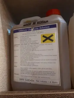 لیتیوم کرومات 20% سانجی کره