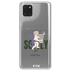 قاب شفاف تی پی یو طرح فرشته چنگ نواز مناسب برای گوشی Samsung A81