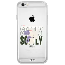 قاب شفاف تی پی یو طرح فرشته چنگ نواز مناسب برای گوشی Apple iPhone 6