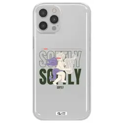 قاب شفاف تی پی یو طرح فرشته چنگ نواز مناسب برای گوشی Apple iPhone 12 pro max