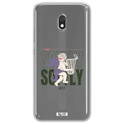 قاب شفاف تی پی یو طرح فرشته چنگ نواز مناسب برای گوشی Xiaomi Redmi 8A