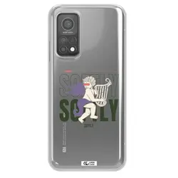 قاب شفاف تی پی یو طرح فرشته چنگ نواز مناسب برای گوشی Xiaomi Mi 10 T Pro