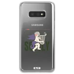 قاب شفاف تی پی یو طرح فرشته چنگ نواز مناسب برای گوشی Samsung S10e