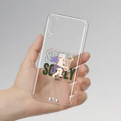 قاب شفاف تی پی یو طرح فرشته چنگ نواز مناسب برای گوشی Samsung A50