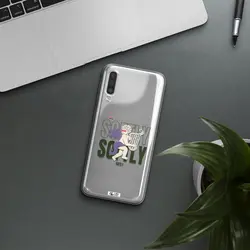 قاب شفاف تی پی یو طرح فرشته چنگ نواز مناسب برای گوشی Samsung A50