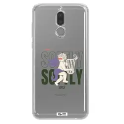 قاب شفاف تی پی یو طرح فرشته چنگ نواز مناسب برای گوشی Huawei Mate 10 Lite