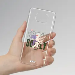 قاب شفاف تی پی یو طرح فرشته چنگ نواز مناسب برای گوشی Xiaomi Poco X3
