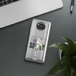 قاب شفاف تی پی یو طرح فرشته چنگ نواز مناسب برای گوشی Xiaomi Poco X3