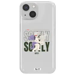 قاب شفاف تی پی یو طرح فرشته چنگ نواز مناسب برای گوشی Apple iPhone 13 mini