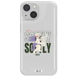 قاب شفاف تی پی یو طرح فرشته چنگ نواز مناسب برای گوشی Apple iPhone 13 mini