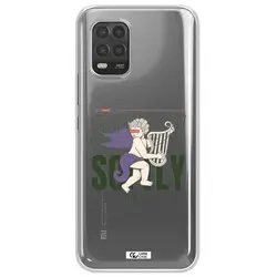 قاب شفاف تی پی یو طرح فرشته چنگ نواز مناسب برای گوشی Xiaomi Mi 10 Lite