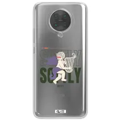 قاب شفاف تی پی یو طرح فرشته چنگ نواز مناسب برای گوشی Xiaomi Poco F2 Pro