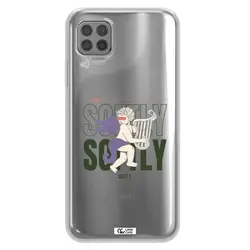 قاب شفاف تی پی یو طرح فرشته چنگ نواز مناسب برای گوشی Huawei P40 Lite