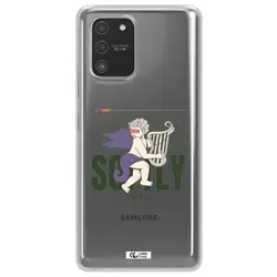 قاب شفاف تی پی یو طرح فرشته چنگ نواز مناسب برای گوشی Samsung S10 Lite