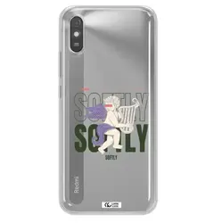 قاب شفاف تی پی یو طرح فرشته چنگ نواز مناسب برای گوشی Xiaomi Redmi 9A