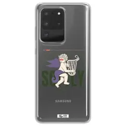قاب شفاف تی پی یو طرح فرشته چنگ نواز مناسب برای گوشی Samsung S20 Ultra